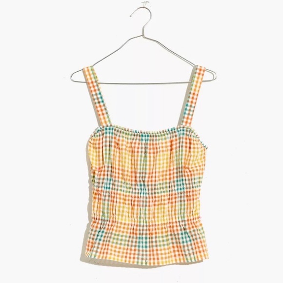 MADEWELL grace seersucker tank - Picture 2 of 2